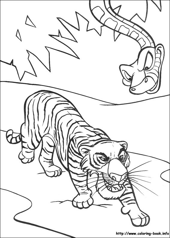 Jungle Book coloring picture